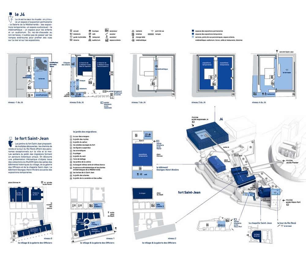 mapa muzeum w Marsylii
