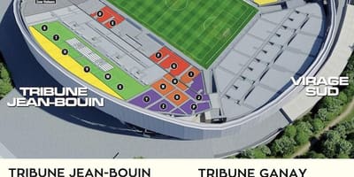 Mapa stadion Marcel 